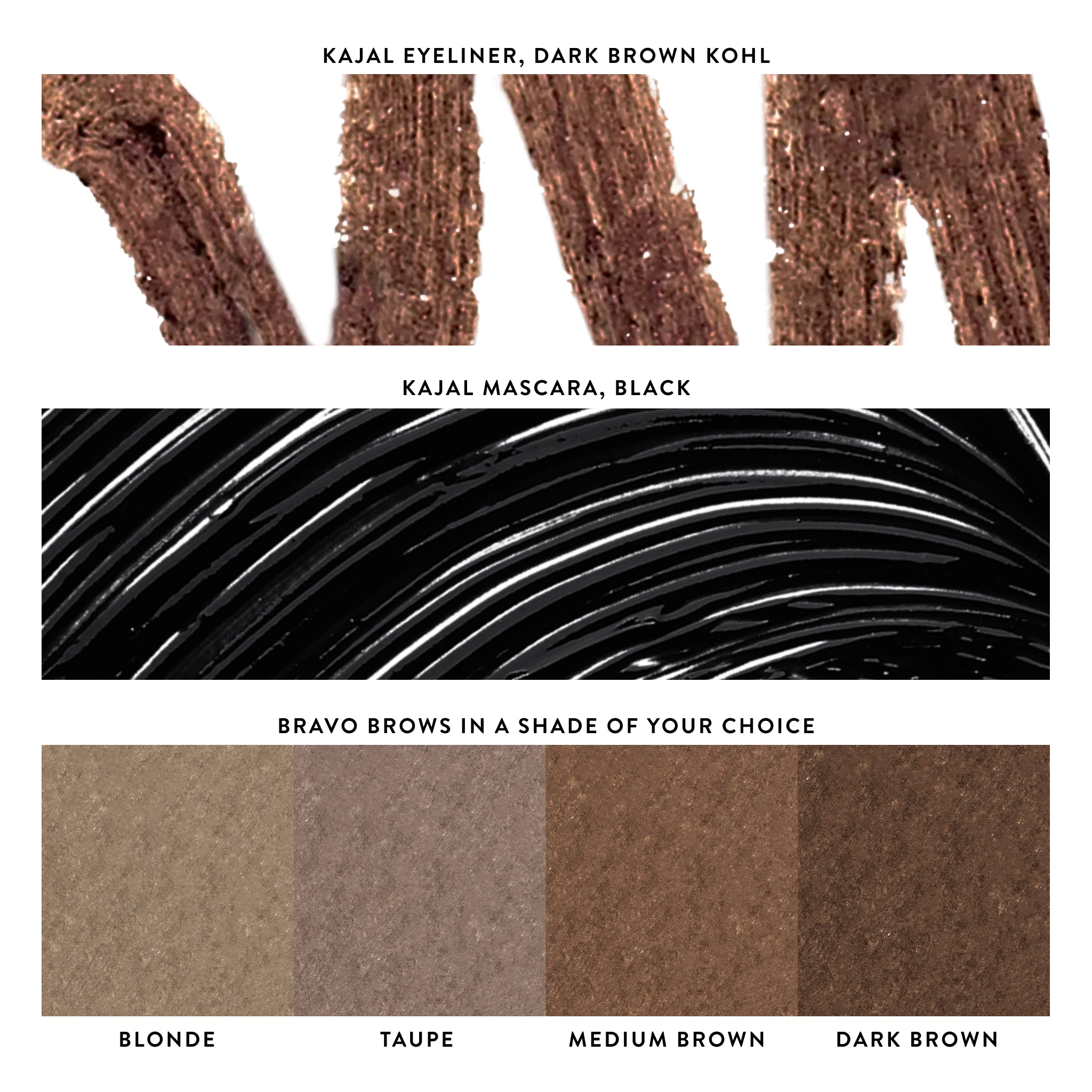 Laura's 3 E's: Eyebrows. Eyelash & Eyeliner Kit (3PC) - Image 3